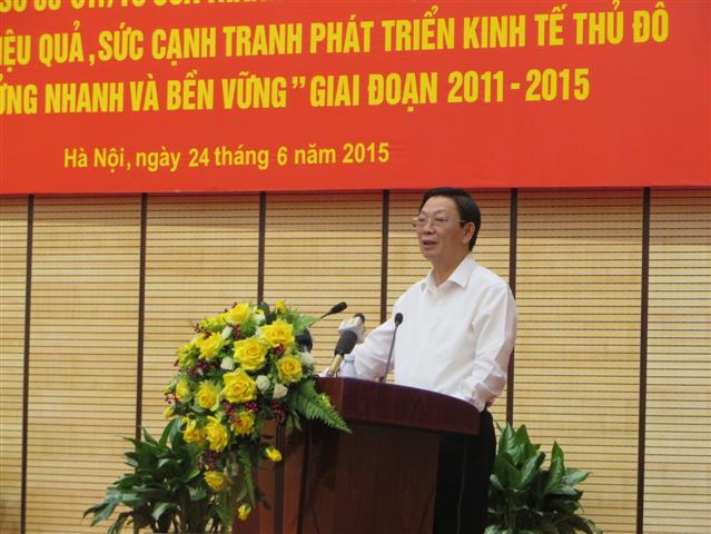 ຮ່າໂນ້ຍສະຫຼຸບລາຍການຍົກສູງຄຸນນະພາບ, ປະສິດທິຜົນກຳລັງແກ່ງແຍ້ງຂອງເສດຖະກິດນະຄອນຫຼວງ